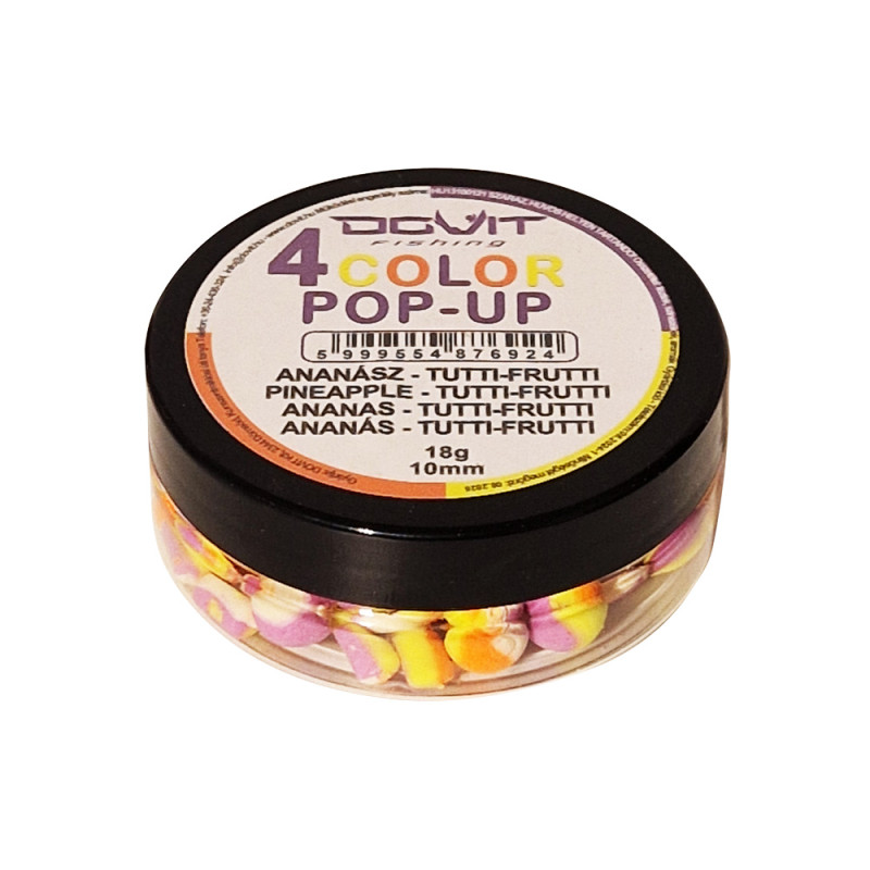 Dovit 4 Color Pop-Up Ananas–Tutti Frutti 10mm – 4 Boje