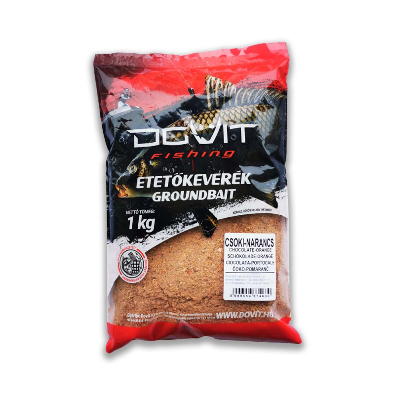 Dovit Čokolada-Narandža 1kg – za šarana, belu ribu