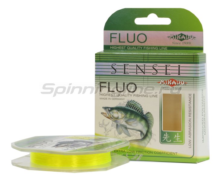 Mikado Sensei fluorescentni najlon za spin i morski ribolov - precizan vizuelni kontakt u svim uslovima
