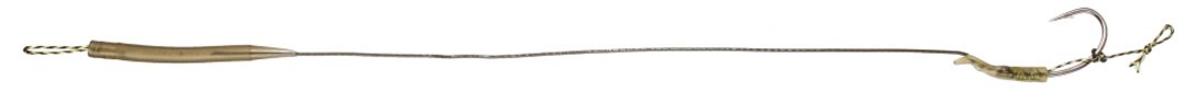  Šaranski rig - Vezane udice za šarana - protiv izbacivanja (U#2, #4 i #6, 23cm/25lbs, 2 komada svake veličine)