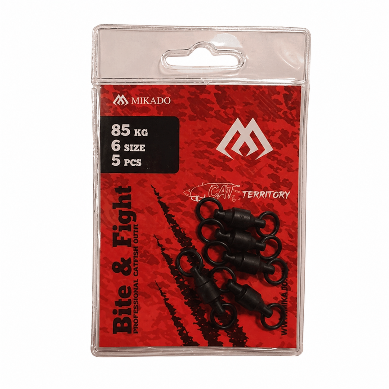 Virbla s ležajem i alkicom Black Mat #6 – 85 kg / 5 kom