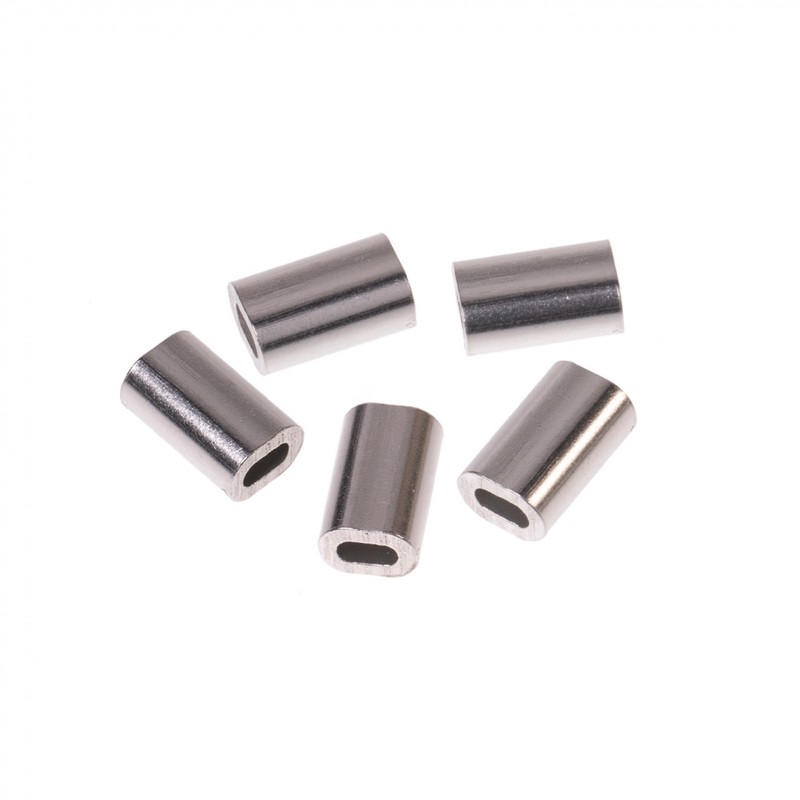 Zeck aluminijumske cevi za krimpovanje 1.3 – za najlon 0,98–1,28 mm, 20 kom