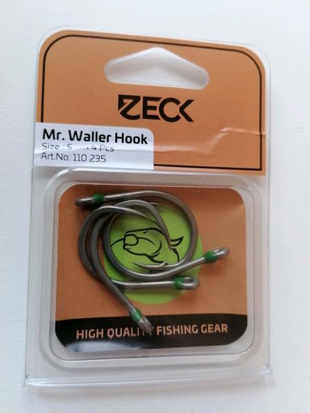 Zeck-Fishing somovska udica - Mr. Waller #S karbon čelik (4 komada)